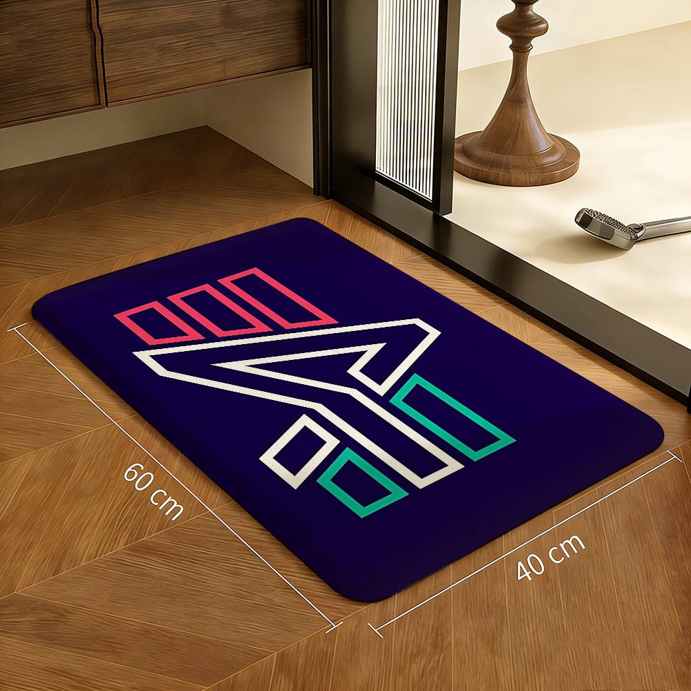 Alpha La Industries Bathroom Mat Kids Room Bedroom Decoration Balcony Anti-Slip Doormat Living Room Welcome Rug