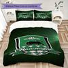 Fc Krasnodar Pattern Bedding uilt Set uilt Cover Pillowcase Home Decoration Birthday Gift (1*duvet cover + 2*pillowcase without core)