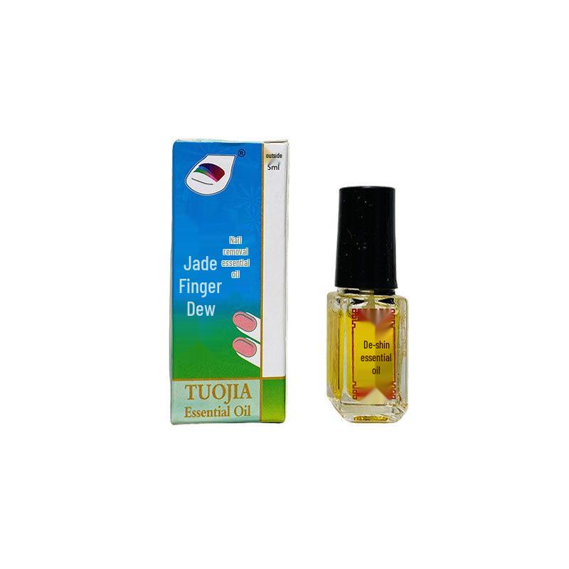 Jade Finger Dew Nail Polish Remover & Essential Oil for Softening Nails - Large Stock Available