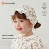 Weishimuni Baby Girl Summer Breathable Cotton Hat