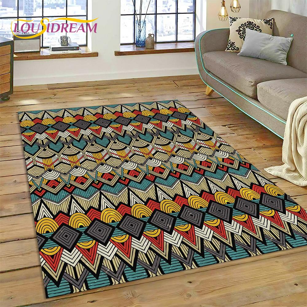Bohemia Nordic Celts Turkish Series Carpet Rug for Home Living Room Bedroom Sofa Doormat Decor,kid Area Rug Non-slip Floor Mat