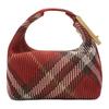 Burberry Peg SS25 New Year Snake Year Collection Brushed Metal Accessories Nylon Mini Handbag Women handbag Rust 81027151