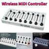 M-VAVE SMC-Mixer Бездротовий MIDI-контролер Мікшерна консоль BT-з'єднання USB-контролер Мікшер для більшості електроакустичних інструментів