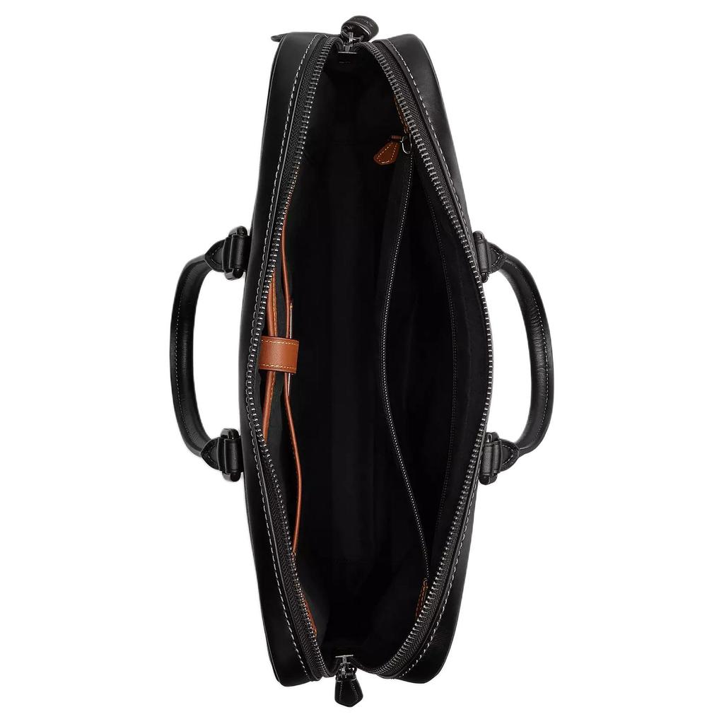 Coach 40 Zipper Closure Brand Print Coated Canvas Laptop Bag Large Women bags Charcoal CY797-CHR