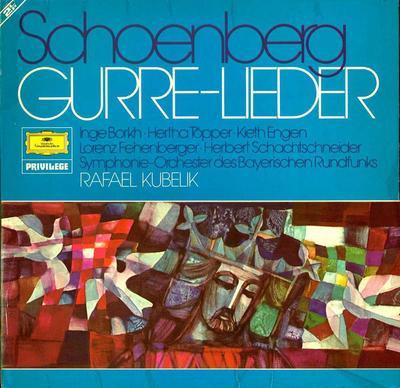 LP Record RAFAEL KUBELIK SINFONIE ORCHESTER   Schoenberg Gurrelieder 2726046 DEUTSCHE GRAMMO 1974 UK Classical Used