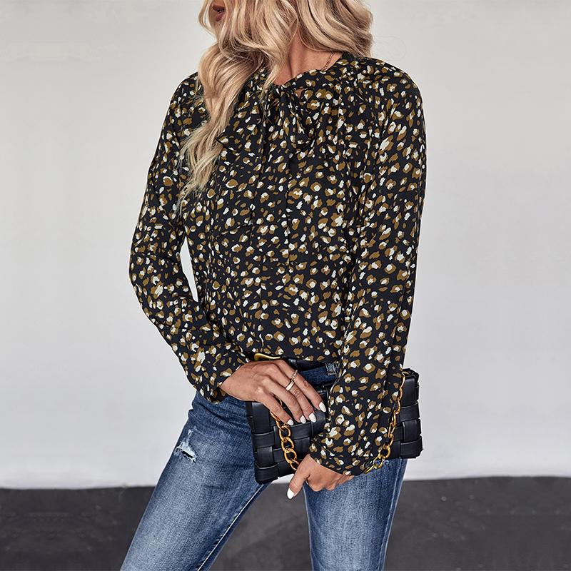 Women's Fashion Casual Spring Autumn Long Sleeve Blouses & Shirts