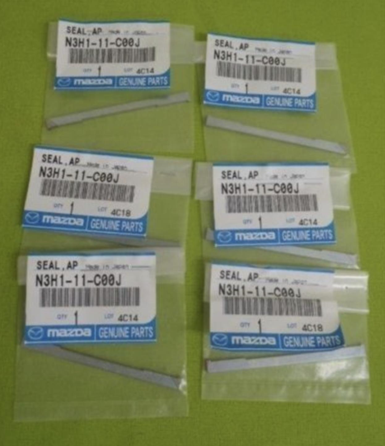 

Mazda Genuine 2003-2011 RX-8 Rotary Engine Apex Seal N3H1-11-C00J x6 OEM New