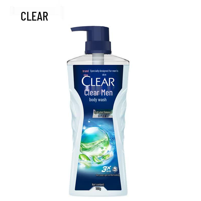 CLEAR Men s Oil Control & Moisturizing Shower Gel