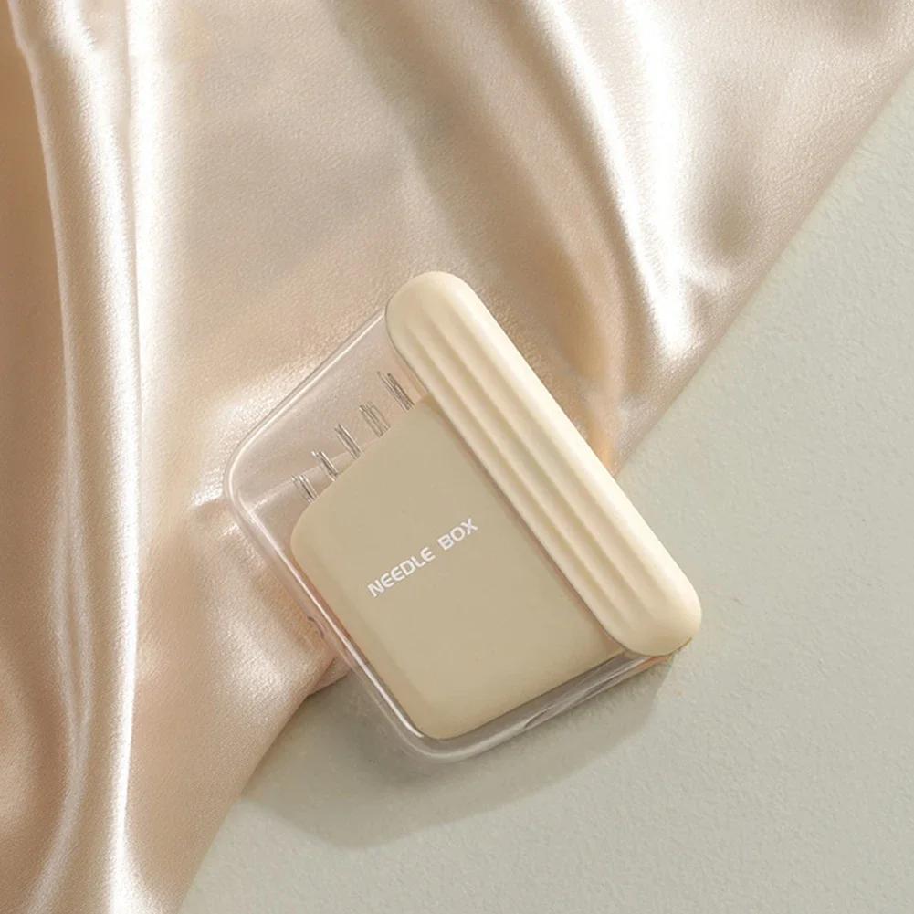 

Магнитный ящик для швейных игл с иглами, портативный, 5 размеров, иглы для вышивки, магнитный футляр для хранения, аксессуары для домашнего рукоделия и шитья