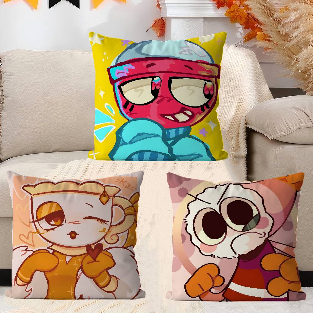 Game D-Dandys W-World Pillow Cover Design Cushion Cover Decor Holiday Decorati