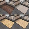 Retro Holzmaserung Kieselgur Fußmatte Wasserabsorbierend und Rutschfest Badezimmer- und Küchenteppich Heimdekoration