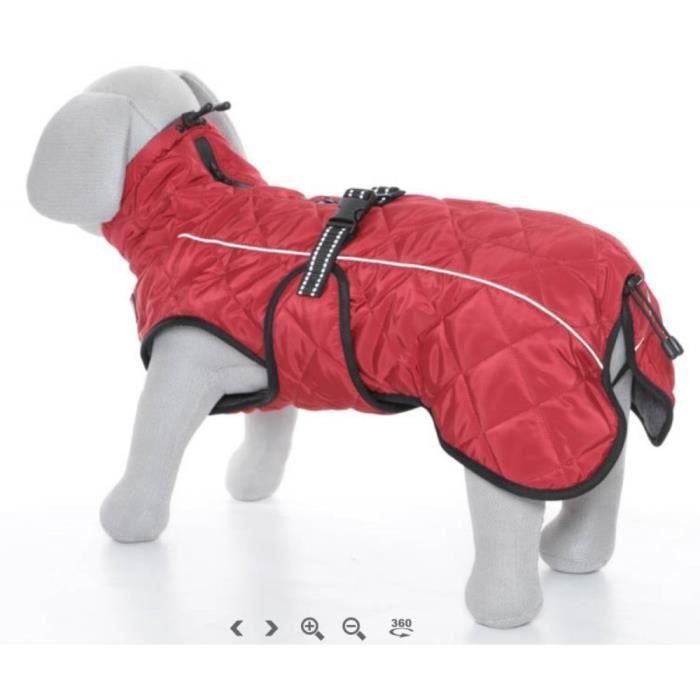 Manteau Pour Chien - Trixie - Minot - Imperméable - Taille S - Rouge
