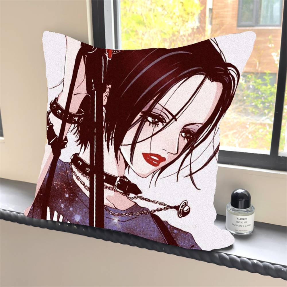 Oosaki Nana Japanese Anime NANA Pillow Case Square Pillow Bedroom Sofa Leisure Comfort Cushion Car Home Decoration