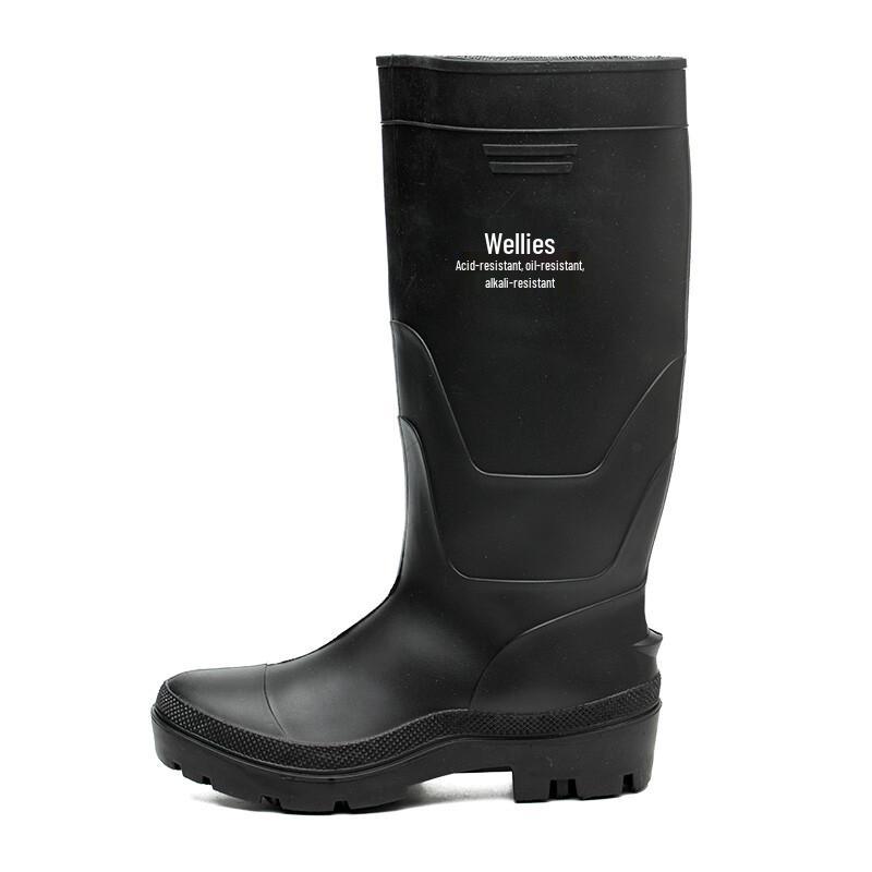 Laoguanjia Herren Hohe Wasserdichte Arbeits-Regenstiefel