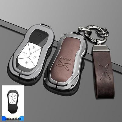 Xpeng Car Key Case for Models G3i, P7i, P5, G9, G3i, G6 - Protective Shell & Buckle