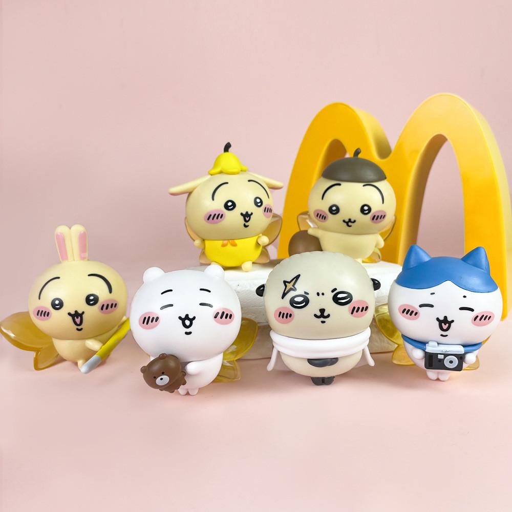 Joke Bear Chiikawa Pvc Figure Set With Blind Box Packaging For Anime Collectors And Fans