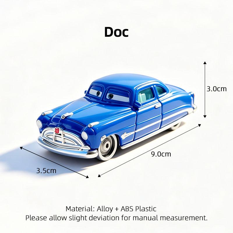 Cars Lightning McQueen Mater Sally Doc Hudson Chick Hicks Ramone Fillmore Diecast Alloy Toy Car Model For Kids Collection Gift