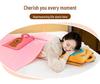 Cuscino e Coperta Pieghevoli 2 in 1: Cuscino Multifunzione per Riposo in Ufficio, Divano e Auto.