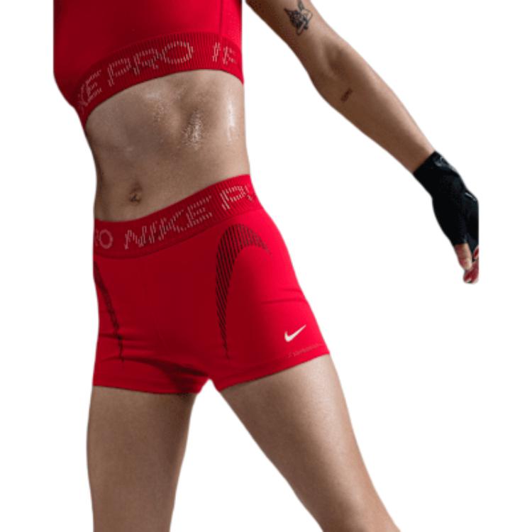 Nike Pro Women's Mid-Rise 3" Graphic Biker Shorts HJ1226-657