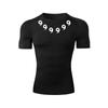 T-shirt drukowany 2D męski letni dwuczęściowy strój sportowy koszulka do biegania elastyczny szybkoschnący top sportowy koszulka sportowa fitness męska