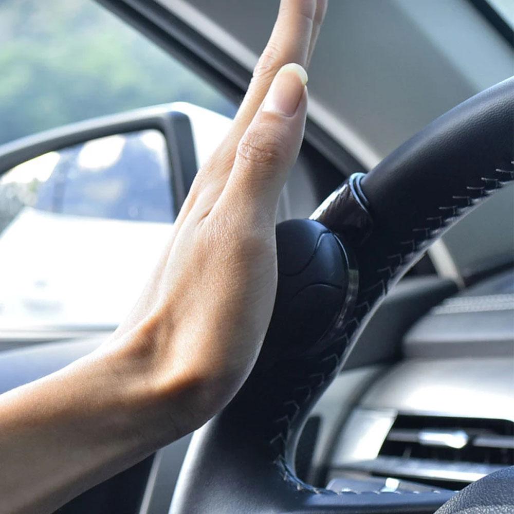 Rotire a mașinii Volan Booster Spinner Buton Rotație de 360 ​​de grade Lagăr Putere Mâner Ajutor Minge Comandă manuală pentru Mașină Camion