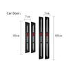 1/4/5Pcs Car Door Sill Protector Strip Anti-Scratch Sticker Keyring For Toyota 86 RAV4 CHR Corolla Camry Yaris Prado Supra Crown