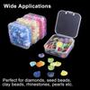Clear Plastic Storage Box, Handmade Material, Beading, Art, DIY Crafts, Jewelry Supplies, 12, 14, 15, 1 Pc