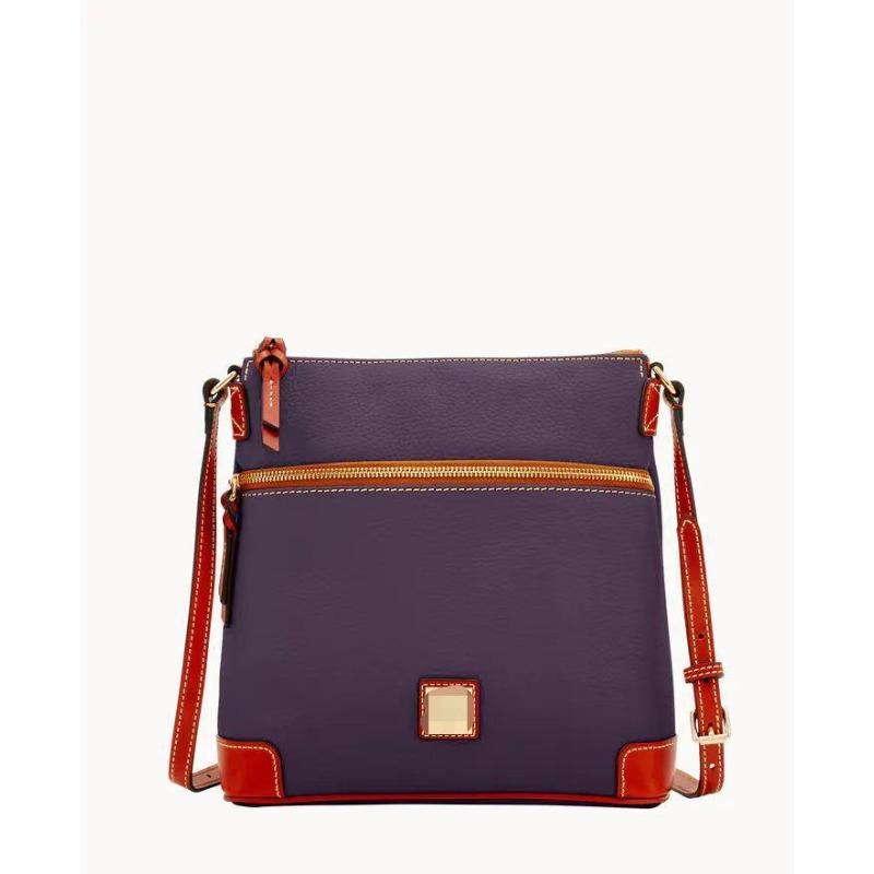 Dámská taška Vintage Pebbled Lychee Grain Textura Crossbody taška Vícebarevná dámská taška