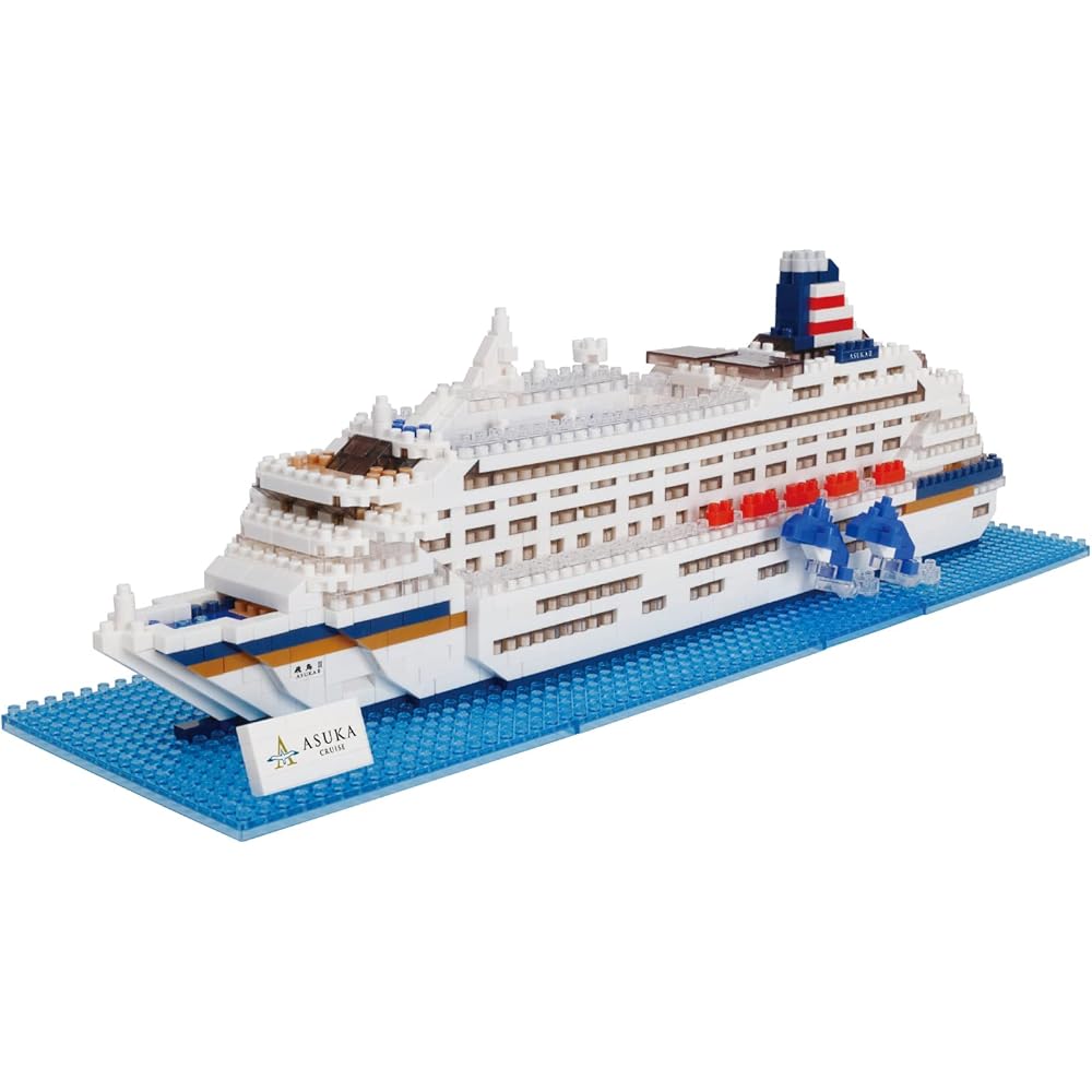 Kawada nanoblock M.S. Asuka II Advance Hobby Series Building Kit 300 Pieces
