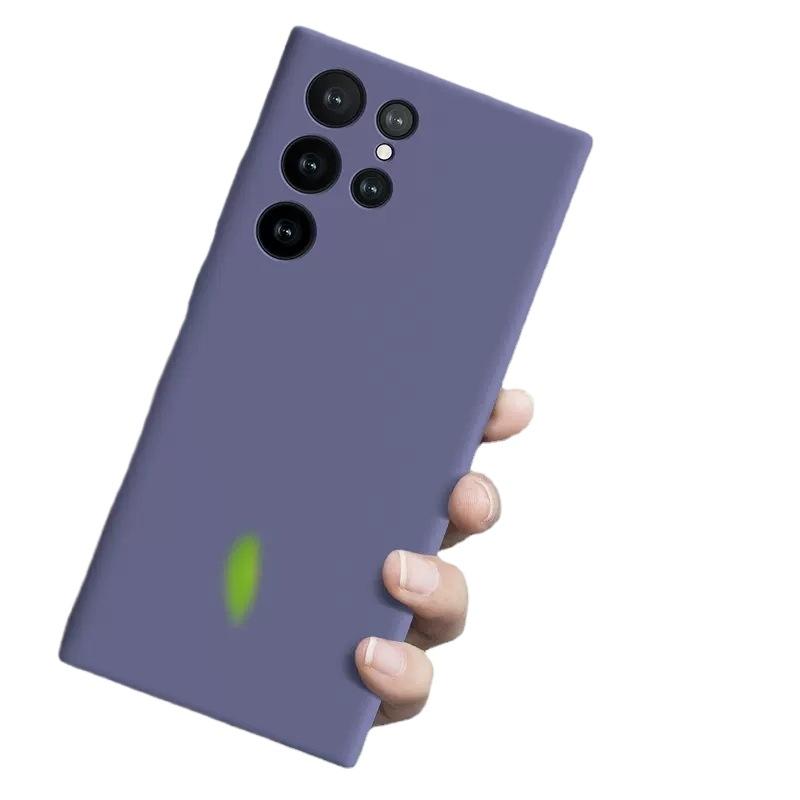 Luxus Flüssigsilikon Weiche Handyhülle Für Samsung Galaxy S26 S25 Edge S24 S23 S22 S21 S20 Ultra S24 FE Plus 20 Ultra Abdeckung