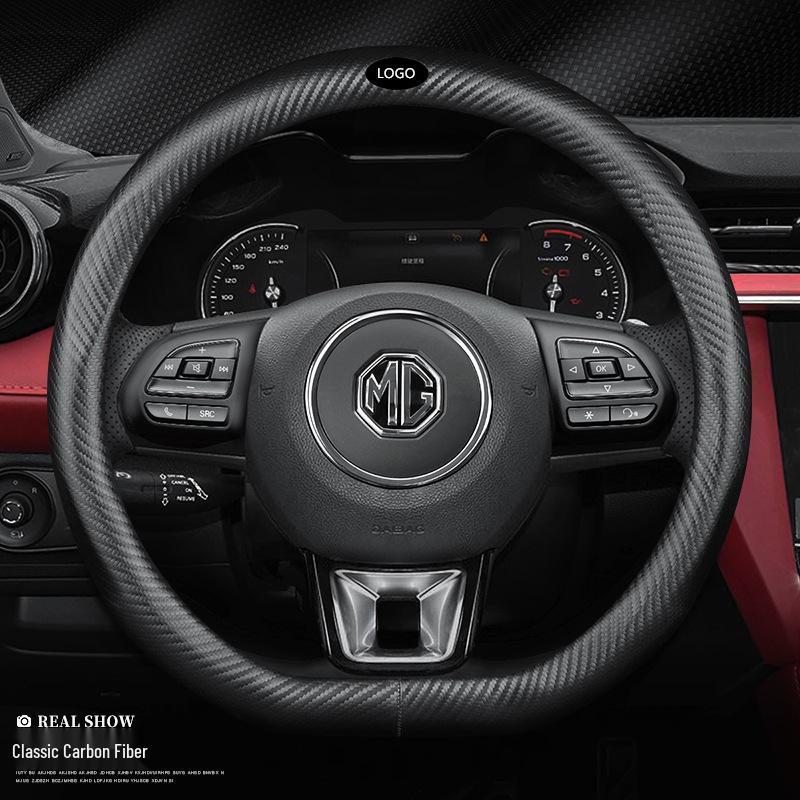 Lenkradbezug aus Kohlefaserleder für MG6, MG HS, Roewe, MG3ZS