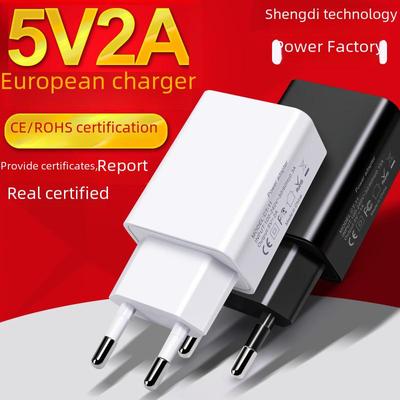 5V 2A EU-zertifiziertes Handy-Ladegerät, CE/ROHS-zugelassen, Kompatibel mit Android-Geräten