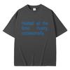 Hot Sale Classic Quote Heated Rivalry Heated All The Time Rivalry Occasionally Print T-shirt Unisex Women Fashion Oversized T Shirt