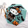 1pc Hello Kitty Halloween Costume Umbrella with Plastic Handle,Suitable for All Seasons Home Travel Outdoor UmbrellaSanlio479