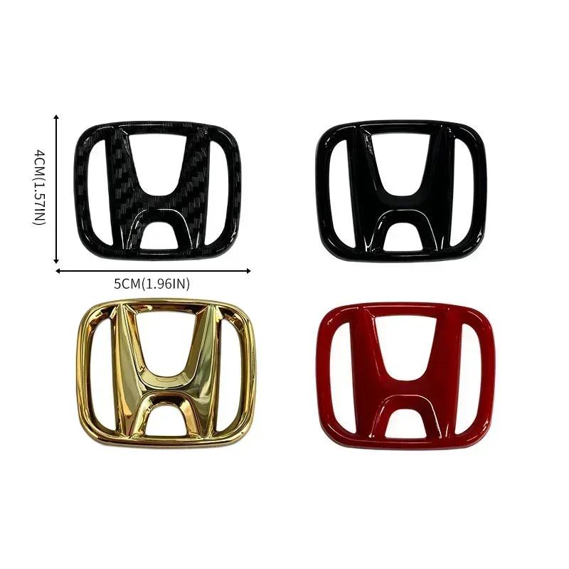 AAFR1 ABS Car Steering Wheel Logo Emblem Cover Sticker for Honda Accord Odyssey Jade CRV Fit CRZ City Civic HRV 8th Pilot Legend Pilot