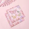 Butterfly Tableware Girls Birthday Party Paper Plates Napkins Cups Decorations Balloons Butterfly Fairy Themed Party Supplies