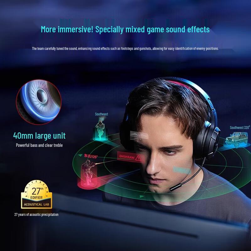 Edifier HECATE G30S Wireless Dual-Mode Gaming Headset