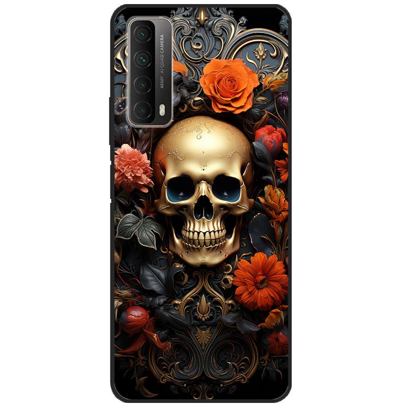 For Huawei Y7A PSmart 2021 Shockproof Cover 6.67" For Huawei P Smart 2021 Case PPA-LX2 Phone Cover Soft Silicone Back Case Coque