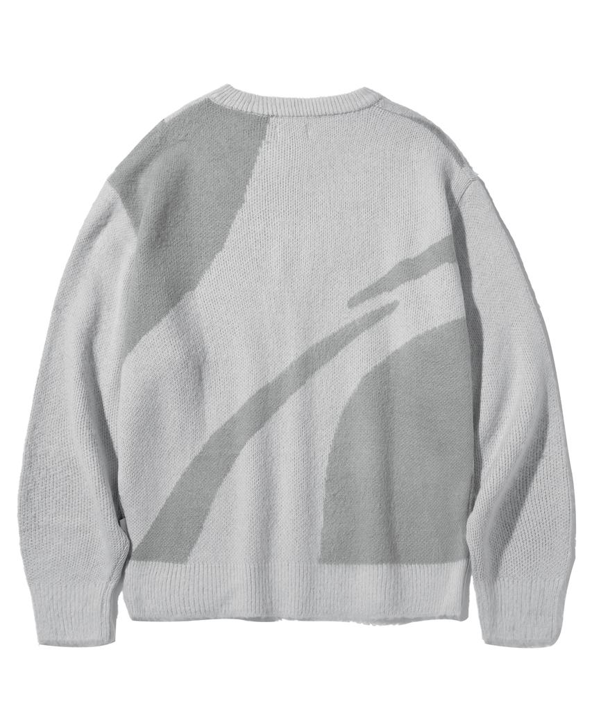 Illuminate Symbol Jacquard Round Knit - Grey