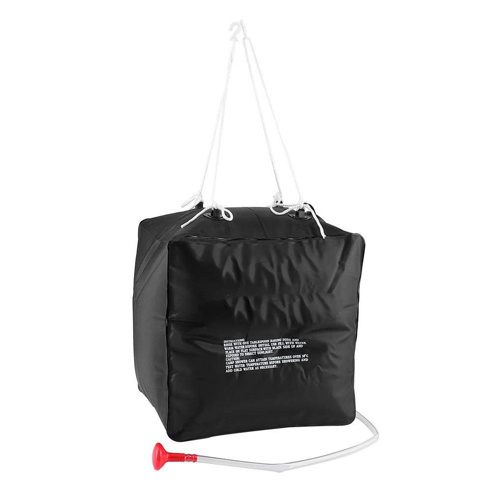 40L Solar Light Weight Shower Bag for Camping Hiking Beach Swimming Outdoor Travelling