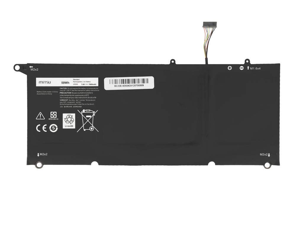 90V7W Battery For Dell Xps 13 9350