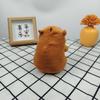 Creative Funny Karma Doll Pendant Plush Toy Capy Guinea Pig Schoolbag Accessories Cute Keychain Doll