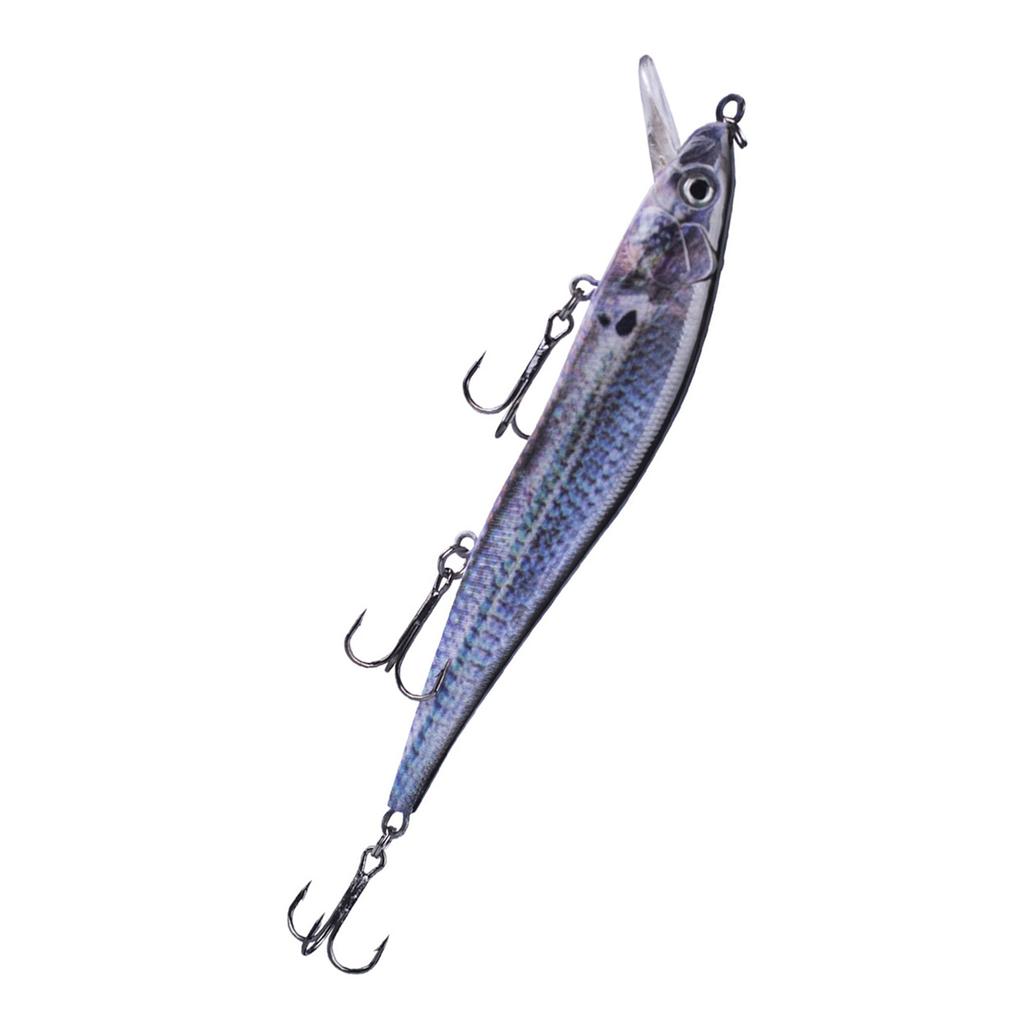 Hard Fishing Lures Sinking Minnow Swing Bait with 3D Realistic Eyes High-Resolution Body Details 12cm 13.3g Jerk Baits for Bass Fishing