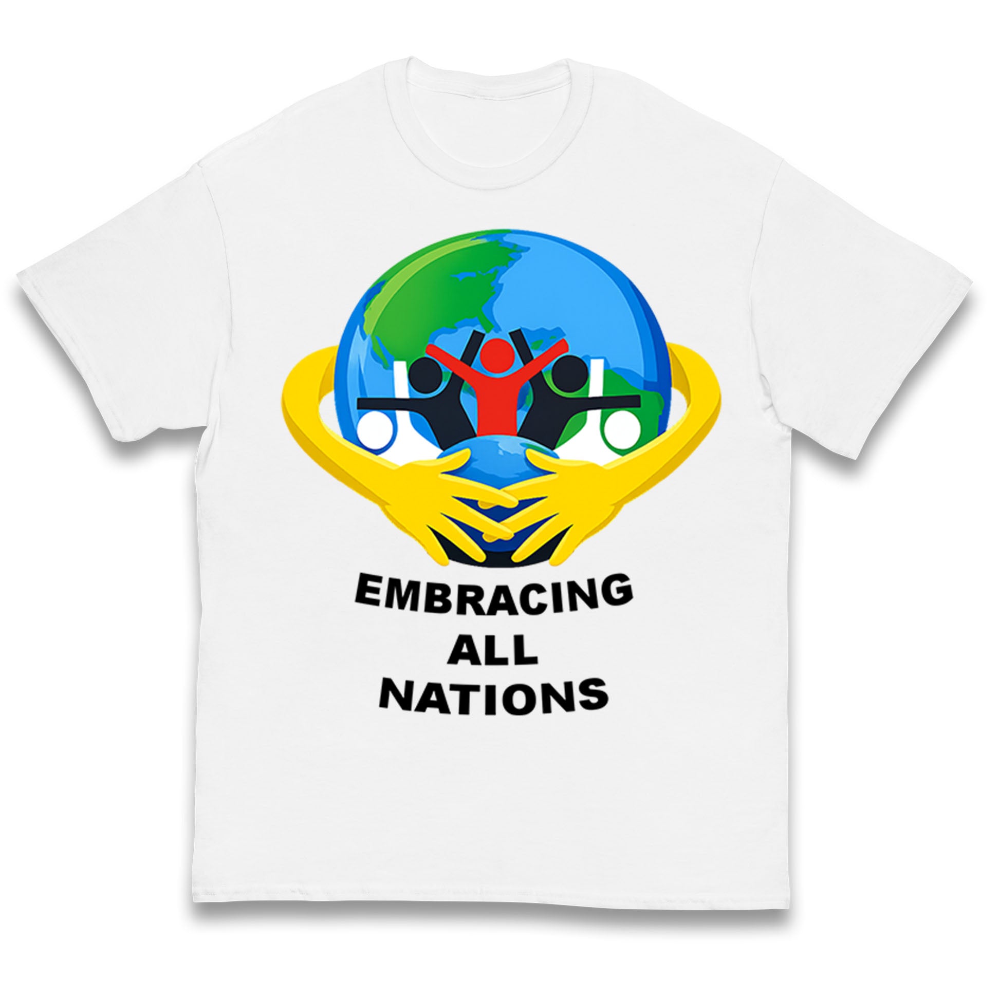 

Embracing All Nations Kids T Shirt 140