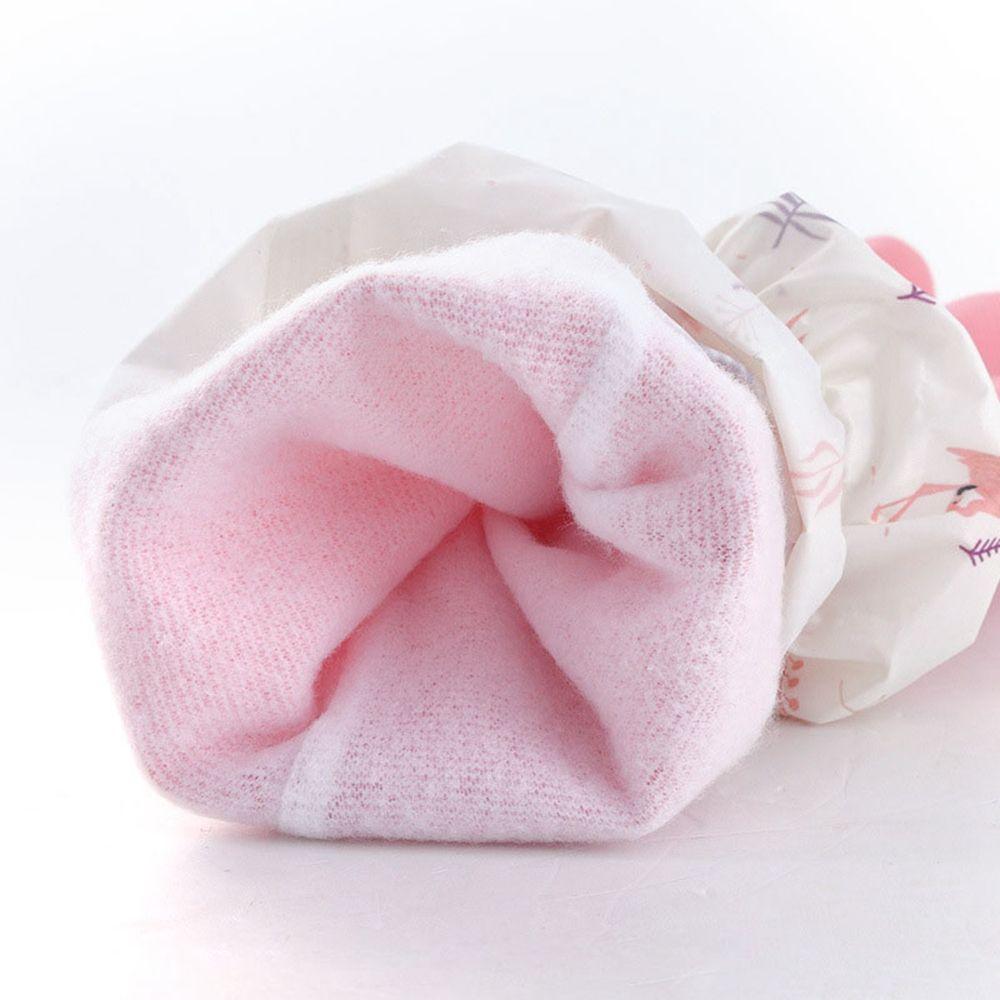 Waterproof Rubber Elastic Band Plush Household Gloves Dishwashing Tools Kitchen Accessories Sleeve