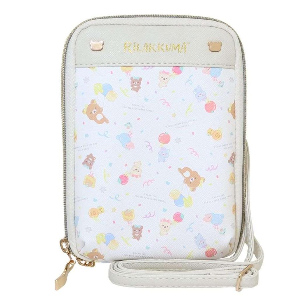 Sun Art Rilakkuma Inkjet Wallet Shoulder Bag RK-639-IVO