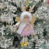 Doll Decoration Christmas Tree Pendant Decorative Home Decor DIY Crafts Xmas Girl Toy for Porch