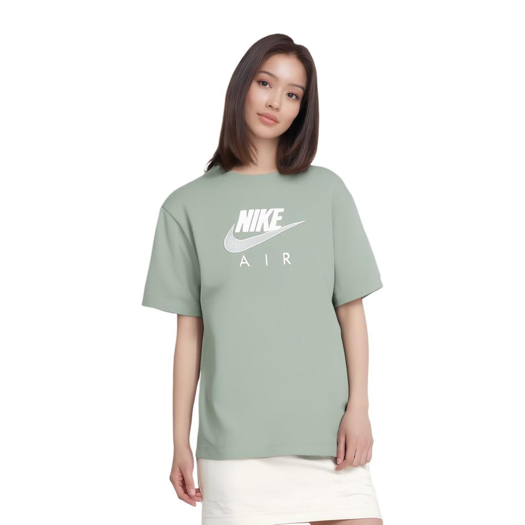 Nike Set In Sleeve T Shirt Women's Emerald CZ8615-006