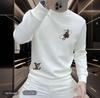 Trendy Men's Personality Print Hoodie - New Autumn/Winter Arrival, Plus Velvet, Casual Round Neck, Long Sleeve Jacket