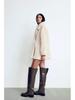 2024 Fall/Winter Women's Faux Fur Solid Color Overcoat: European & American Style